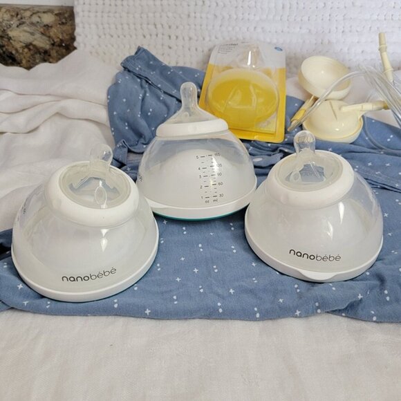 Nursing Supplies NEW MOM BUNDLE lot Medela Nanobebe pads fabric cover some new - Picture 9 of 12